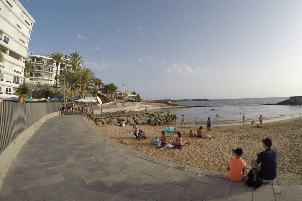 Studio Apartment La Lajilla Located At Beachfront Arguineguin ภายนอก รูปภาพ