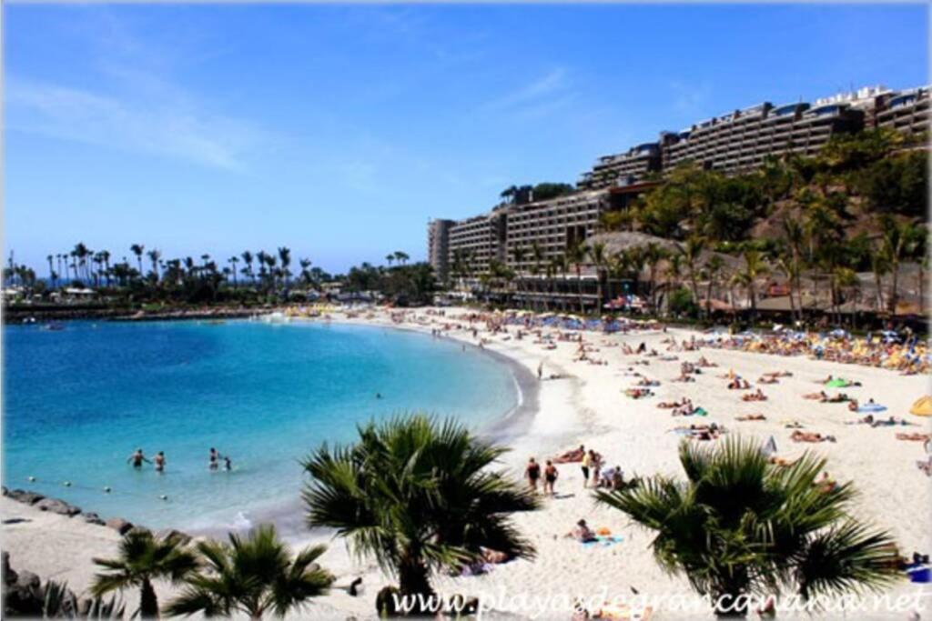 Studio Apartment La Lajilla Located At Beachfront Arguineguin ภายนอก รูปภาพ