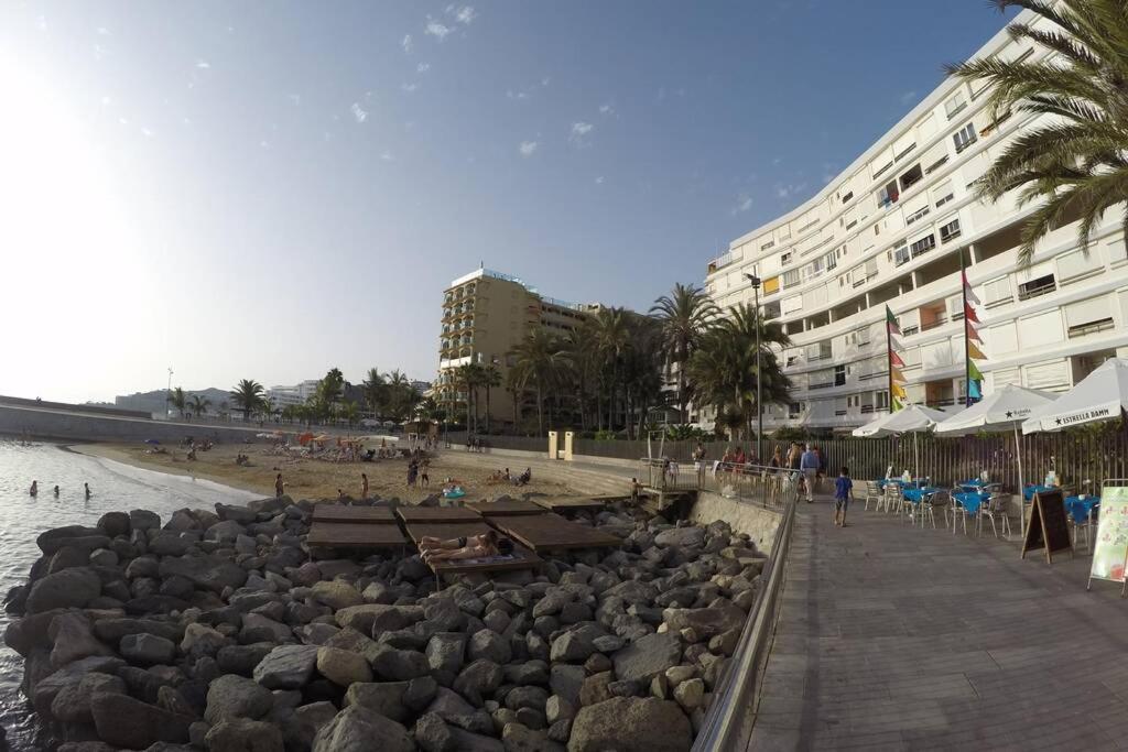 Studio Apartment La Lajilla Located At Beachfront Arguineguin ภายนอก รูปภาพ