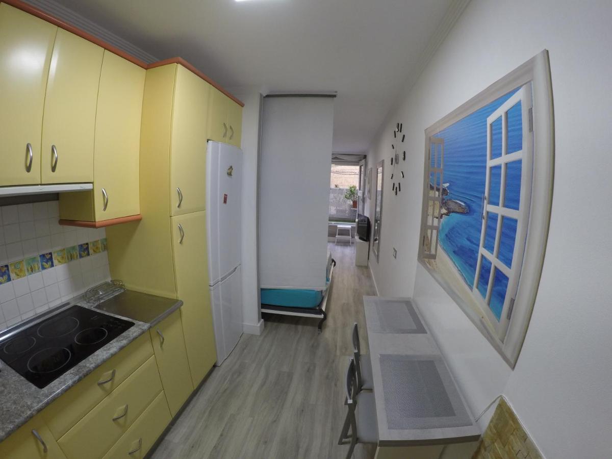 Studio Apartment La Lajilla Located At Beachfront Arguineguin ภายนอก รูปภาพ